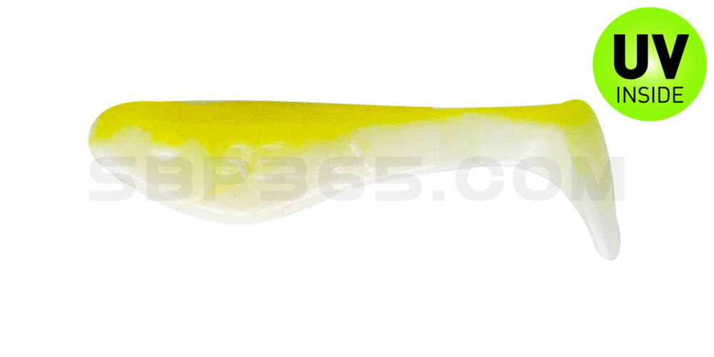 Kopyto-Classic 1" (ca. 3,5 cm) reinweiss / fluogelb