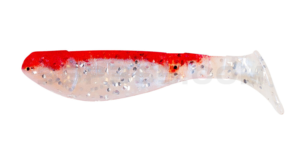 Kopyto-Classic 2,5" (ca.7,0 cm) blauperl-Glitter / rot