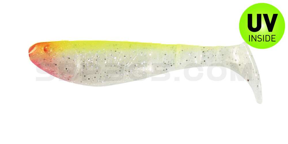 Kopyto-Classic 2,5" (ca.7,0 cm) goldperl-Glitter / fluogelb