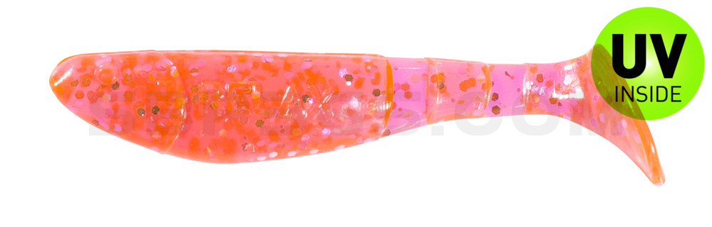 Kopyto-Classic 2,5" (ca.7,0 cm) hot pink-Glitter