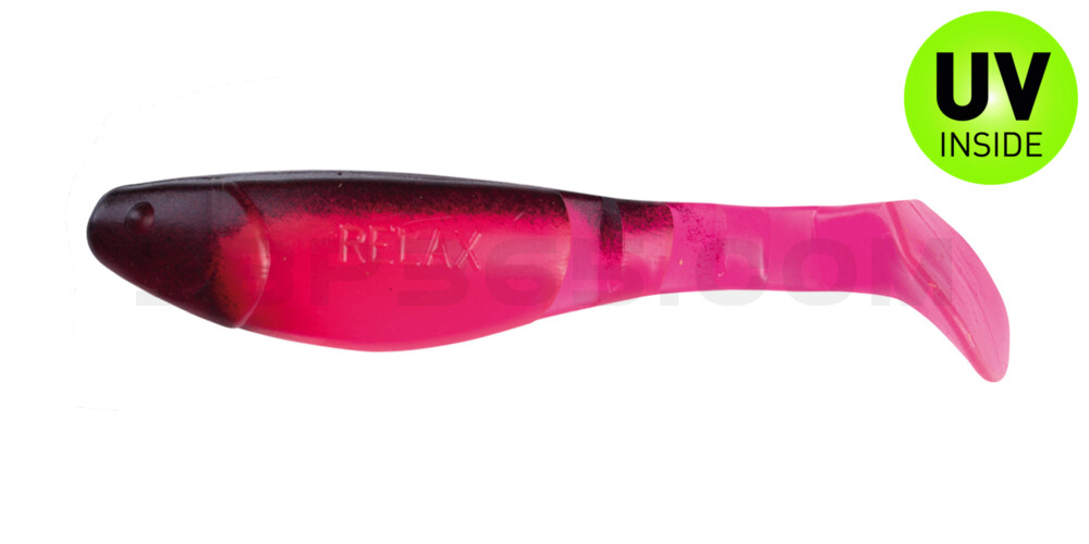 Kopyto-Classic 2,5" (ca.7,0 cm) hot sexy pink / schwarz