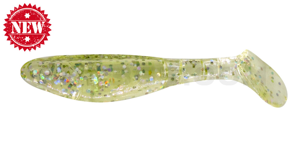 Kopyto-Classic 2,5" (ca.7,0 cm) klar Hologram-Glitter