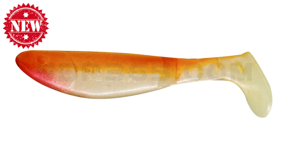 Kopyto-Classic 2,5" (ca.7,0 cm) perlweiss / orange