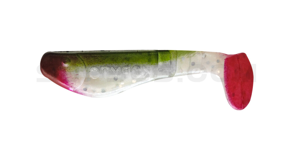 Kopyto-Classic 2" (ca. 5,0 cm) perlweiss-Glitter / boddengrün