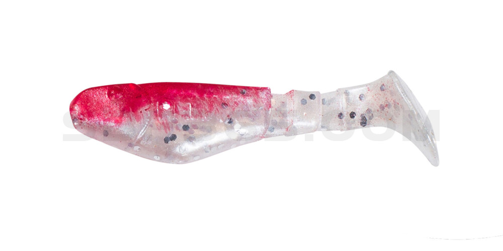 Kopyto-Classic 2" (ca. 5,0 cm) perlweiss-Glitter / rot