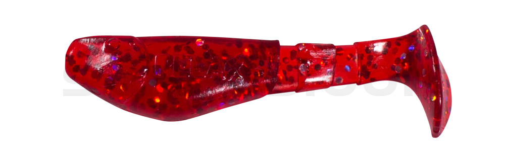 Kopyto-Classic 2" (ca. 5,0 cm) rot transparent Glitter