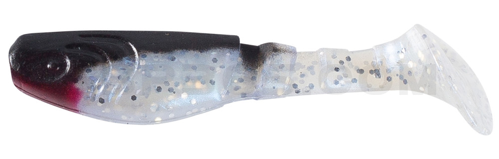 Kopyto-Classic 3" (ca. 8,0 cm) blauperl-Glitter / schwarz
