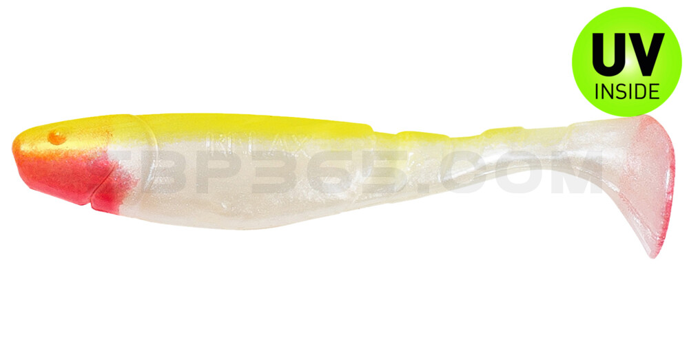 Kopyto-Classic 4" (ca. 11,0 cm) perlweiss / fluogelb