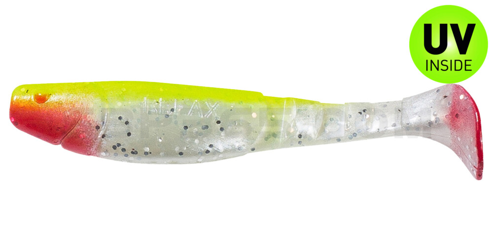 Kopyto-Classic 4" (ca. 11,0 cm) perlweiss-Glitter / fluogelb