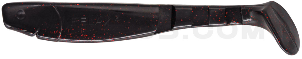 Kopyto-Classic 8" (ca. 20,0 cm) schwarz / rot-Glitter