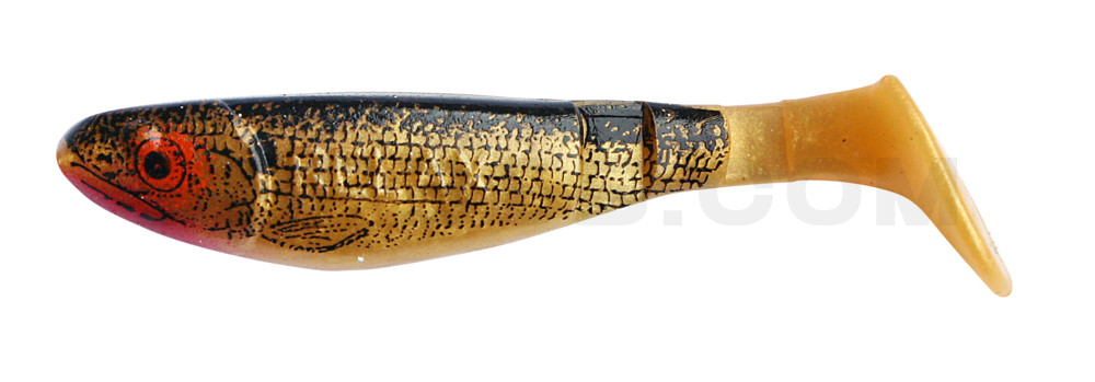 Kopyto-Nature 2,5" (ca.7,0 cm) goldperl / Weißfisch