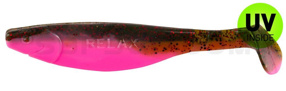 Kopyto-River 4" (ca. 11,0 cm) bubblegum / Kaulbarsch