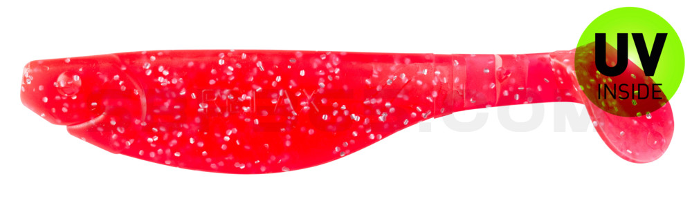 Kopyto-River 4" (ca. 11,0 cm) feuerrot-Glitter