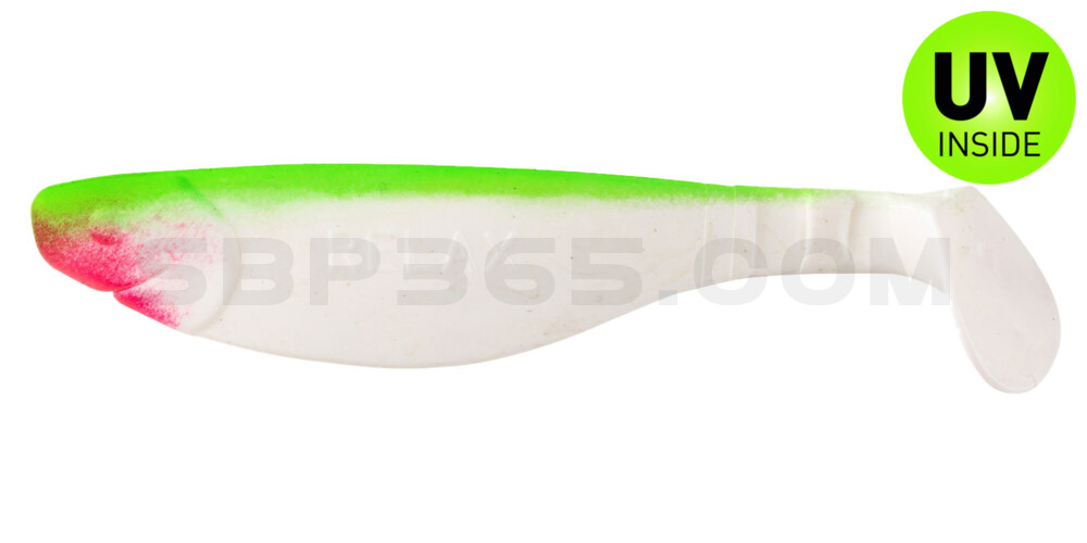 Kopyto-River 4" (ca. 11,0 cm) reinweiss / grün