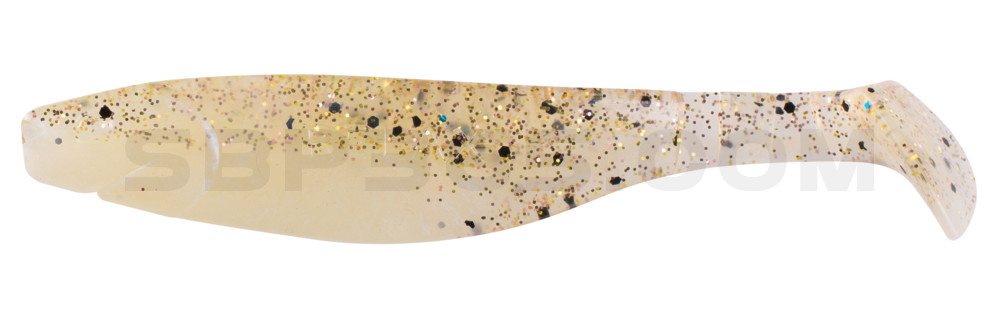 Kopyto-River 5" (ca. 13,0 cm) blauperl / klar kupfer, schwarz Glitter
