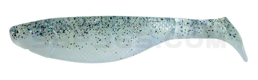 Kopyto-River 5" (ca. 13,0 cm) blauperl / klar salt´n pepper Glitter