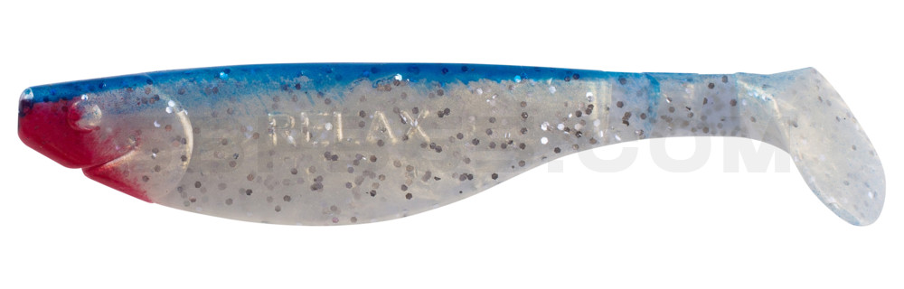 Kopyto-River 5" (ca. 13,0 cm) goldperl-Glitter / blau