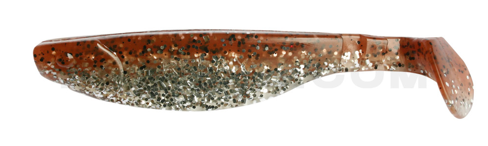 Kopyto-River 5" (ca. 13,0 cm) klar silber Glitter / braun-Glitter