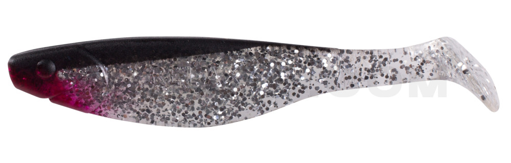 Kopyto-River 5" (ca. 13,0 cm) klar silber-Glitter / schwarz