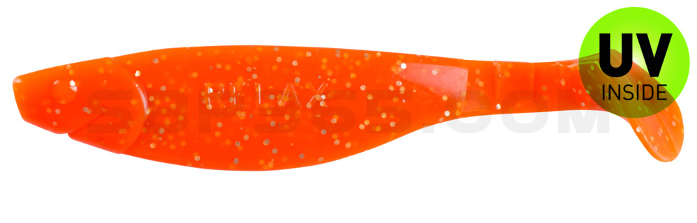 Kopyto-River 5" (ca. 13,0 cm) orange-Glitter
