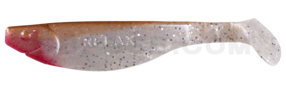 Kopyto-River 5" (ca. 13,0 cm) perlweiss-Glitter / braun