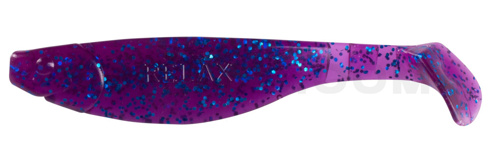Kopyto-River 5" (ca. 13,0 cm) violett-transparent-Glitter