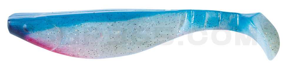 Kopyto-River 6" (ca. 16,0 cm) blauperl-Glitter / blau