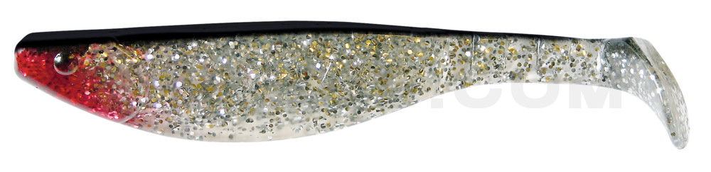 Kopyto-River 6" (ca. 16,0 cm) klar silber-Glitter / schwarz