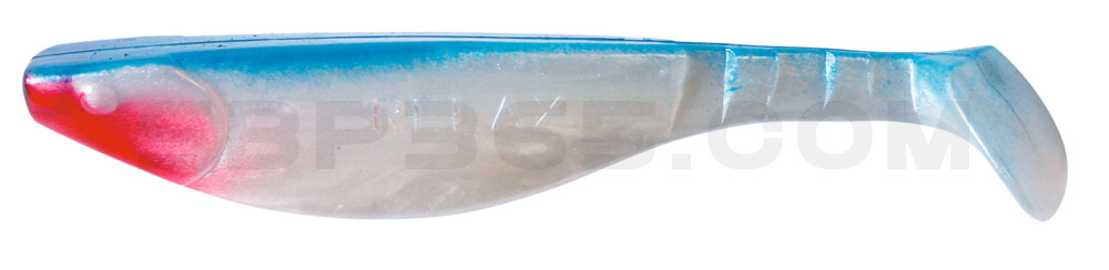 Kopyto-River 6" (ca. 16,0 cm) perlweiss / blau
