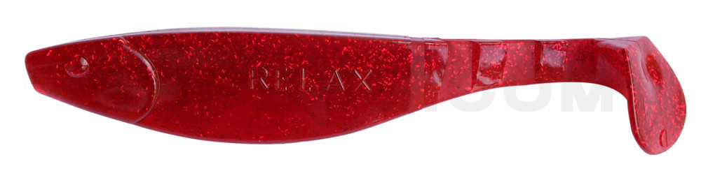 Kopyto-River 6" (ca. 16,0 cm) rot transparent Glitter