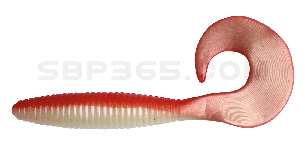 Magnum Twister 6" (ca. 16,0 cm) perl / rot