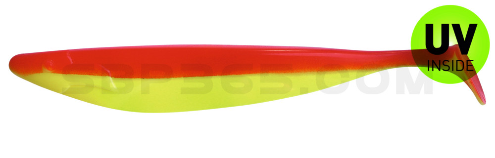 Megalodon 15" (ca. 40,0 cm) fluogelb / rot