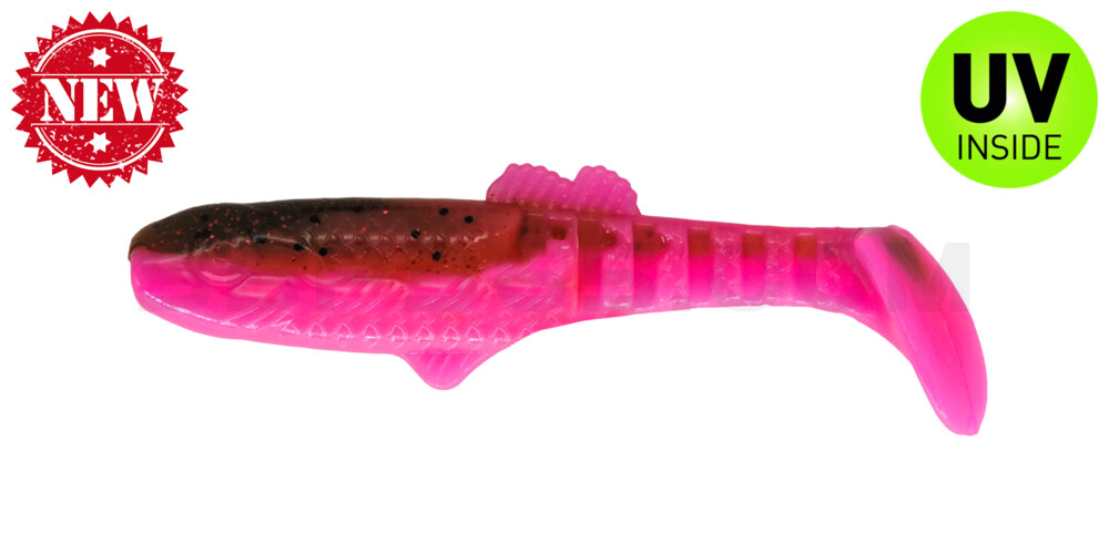 Montana 3,5" (ca. 10,5 cm) bubblegum / Kaulbarsch