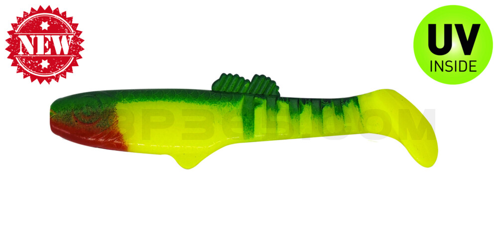 Montana 3,5" (ca. 10,5 cm) fluogelb / blau
