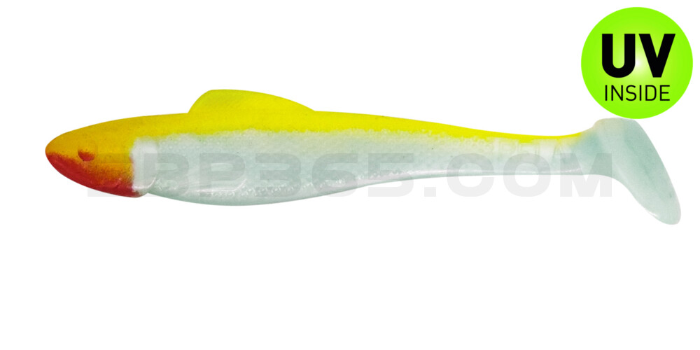 Ohio 2,5" (ca. 8,0 cm) blauperl / fluogelb