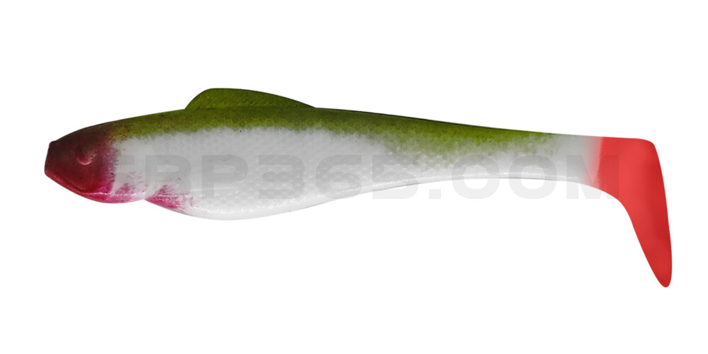 Ohio 2" (ca. 5,0 cm) reinweiss / boddengrün