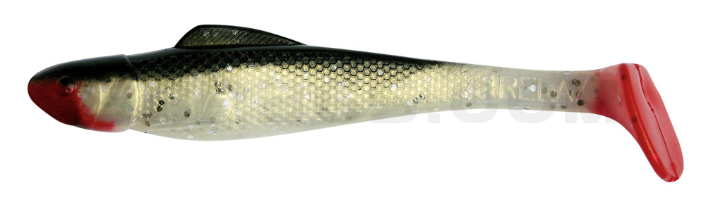 Ohio 4" (ca. 11,0 cm) goldperl-Glitter / schwarz