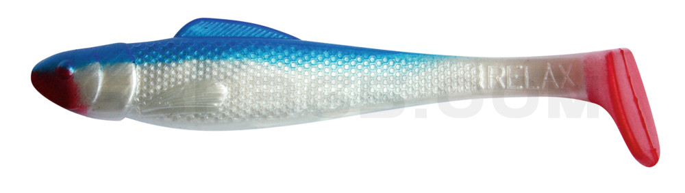 Ohio 5" (ca. 13 cm) perlweiss / blau
