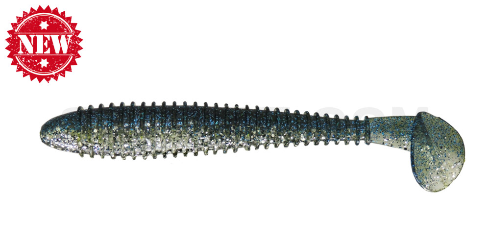 Pro Swimmer 2,8" (ca. 7 cm) im Hartschalenblister Silver Shiner