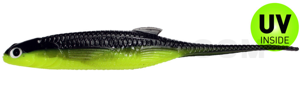 Jerky J Laminat 5" (ca. 12,5 cm) Chartreuse Black