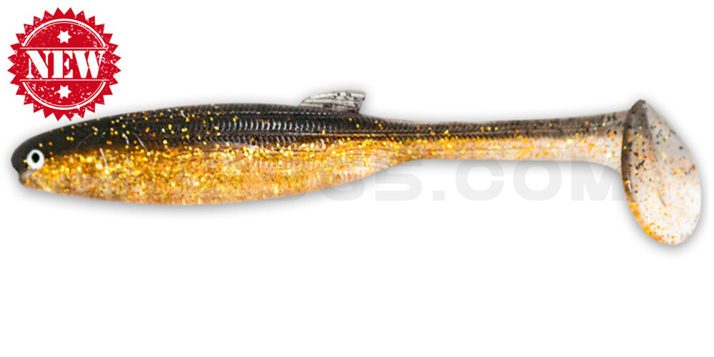 Jerky J Swim Laminat 5" (ca. 12,5 cm) im Hartschalenblister Crystal Flash