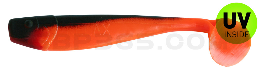 King-Shad 4" (ca. 11,0 cm) im Original Relax ZIP BAG orange / schwarz