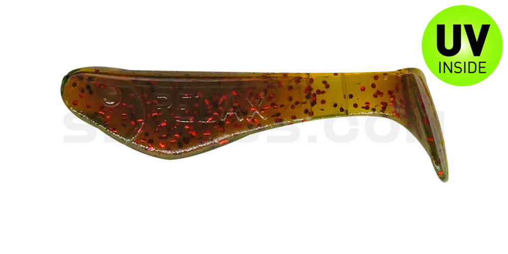 Kopyto-Classic 1" (ca. 3,5 cm) motoroil-rot-Glitter