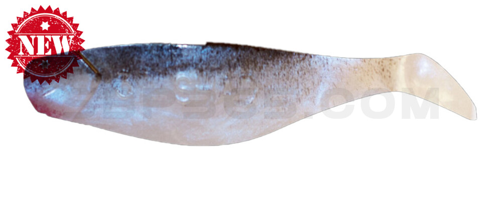 Shad 3" (ca. 8,0 cm) blauperl / schwarz