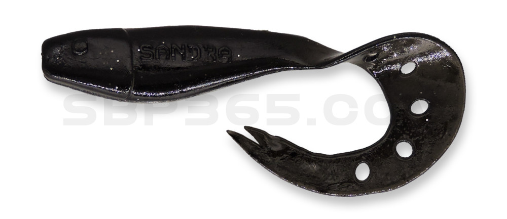 Sandra 4,5" ( ca. 12 cm) mattschwarz