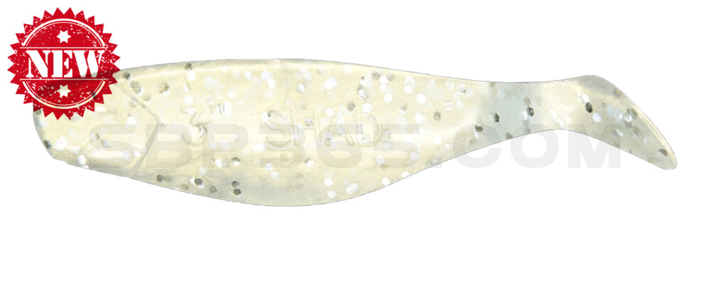 Shad 3" (ca. 8,0 cm) goldperl-Glitter