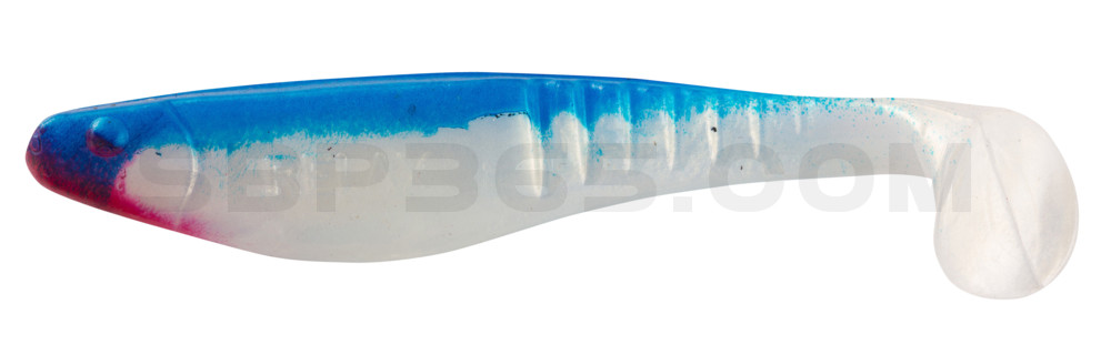 Shark 4" (ca. 11,0 cm) goldperl / blau