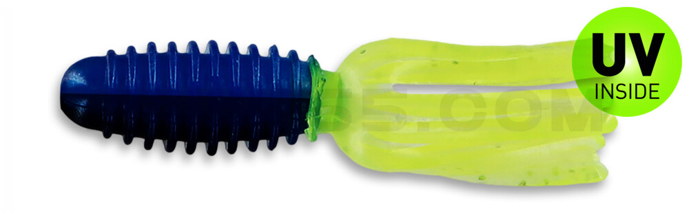 Slab Tube 1.75"  (ca. 4,5 cm) Black/Blue/Chart Shine