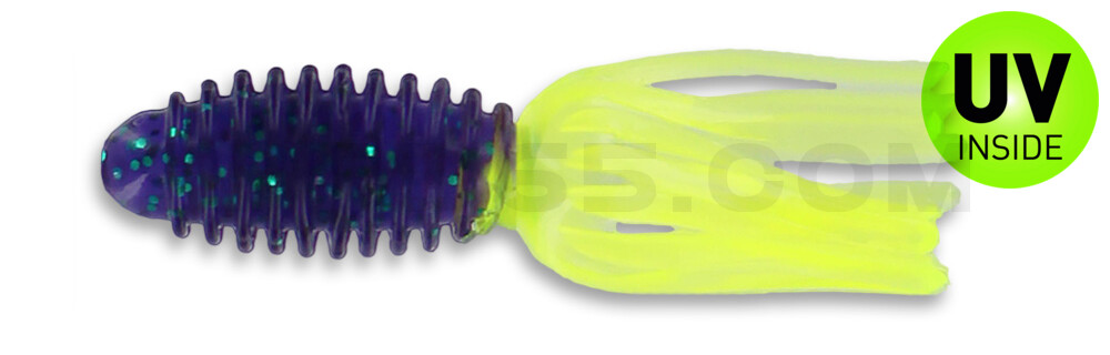 Slab Tube 1.75"  (ca. 4,5 cm) Junebug/Chartreuse