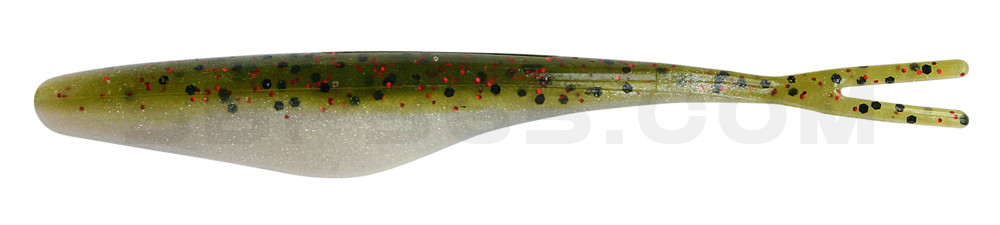 Split Tail Minnow 4" (ca. 9,5 cm) Watermelon Red Ghost